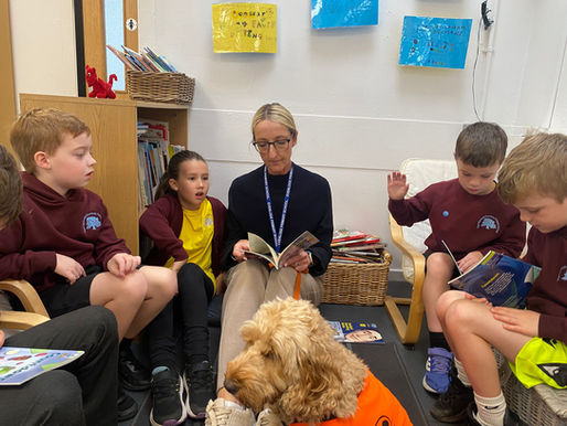 Jenny Sleath's visit to Evenlode Primary!