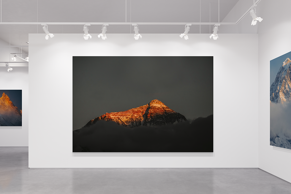 Thumbnail: Gold Above the World Mt Everest Lois Hong Mountain Photography