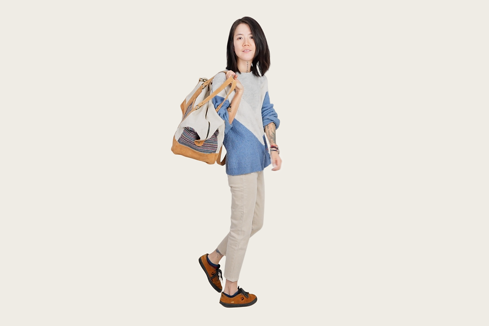 Thumbnail: Woven Large Travel Duffle