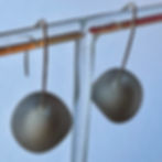 Thumbnail: Glass cloud earrings