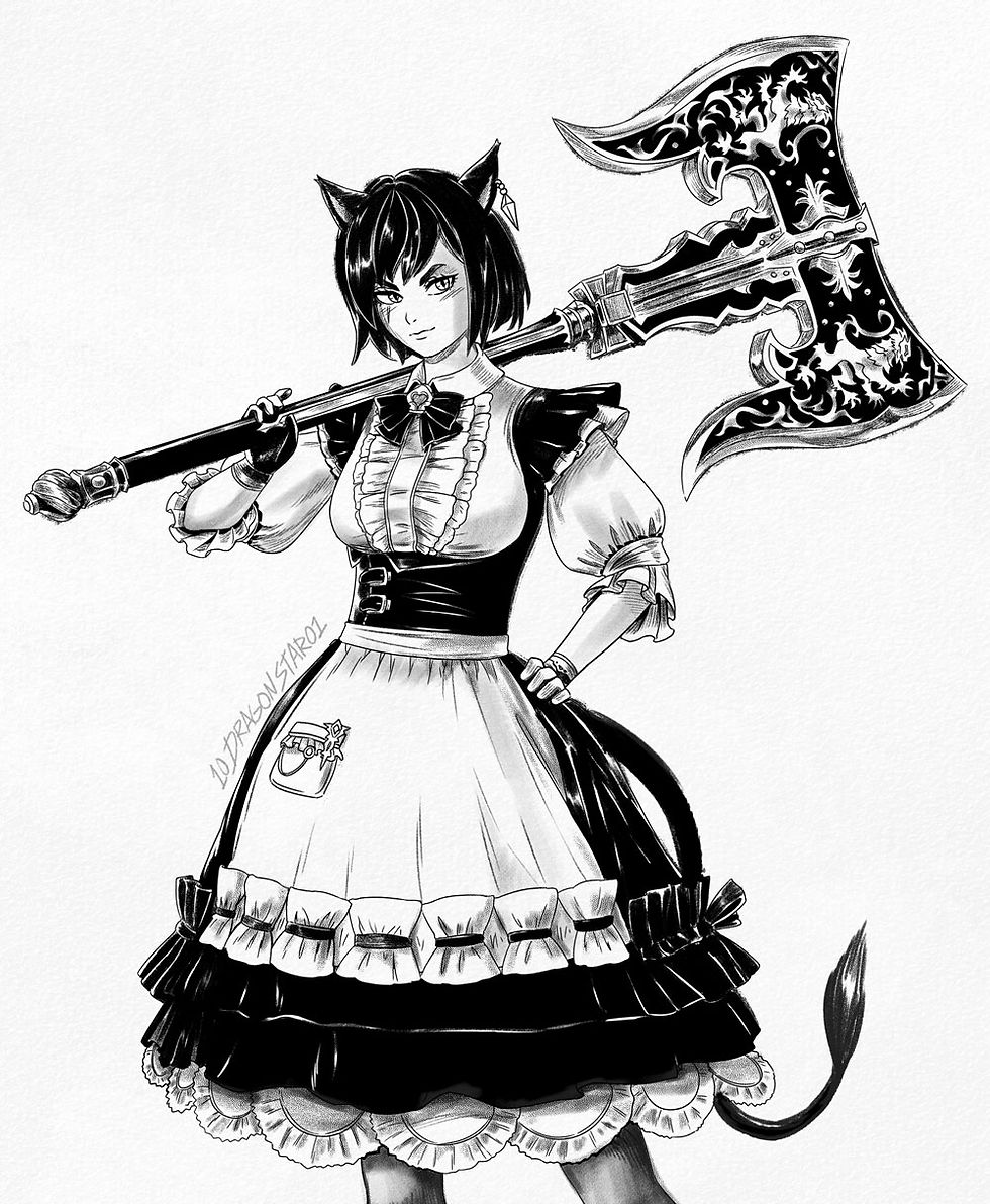 FFXIV Warrior Lv 90