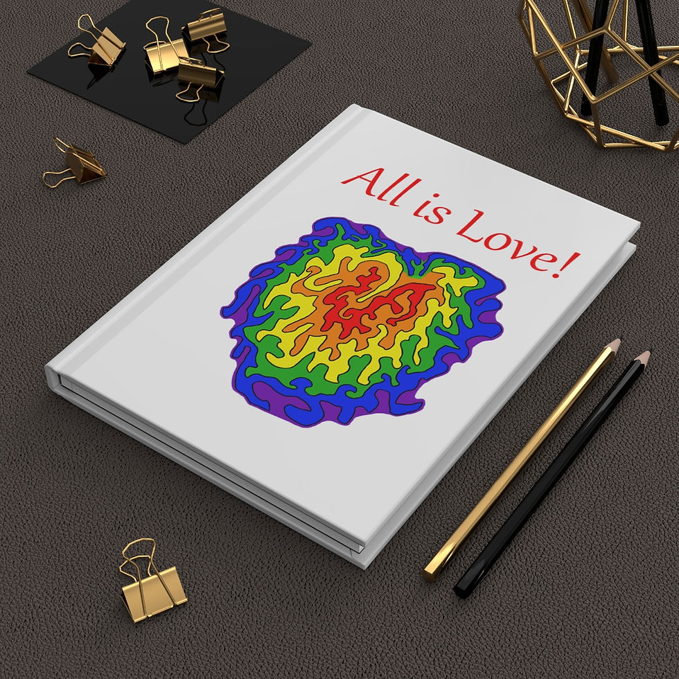 Thumbnail: All Is Love Hardcover Journal Matte