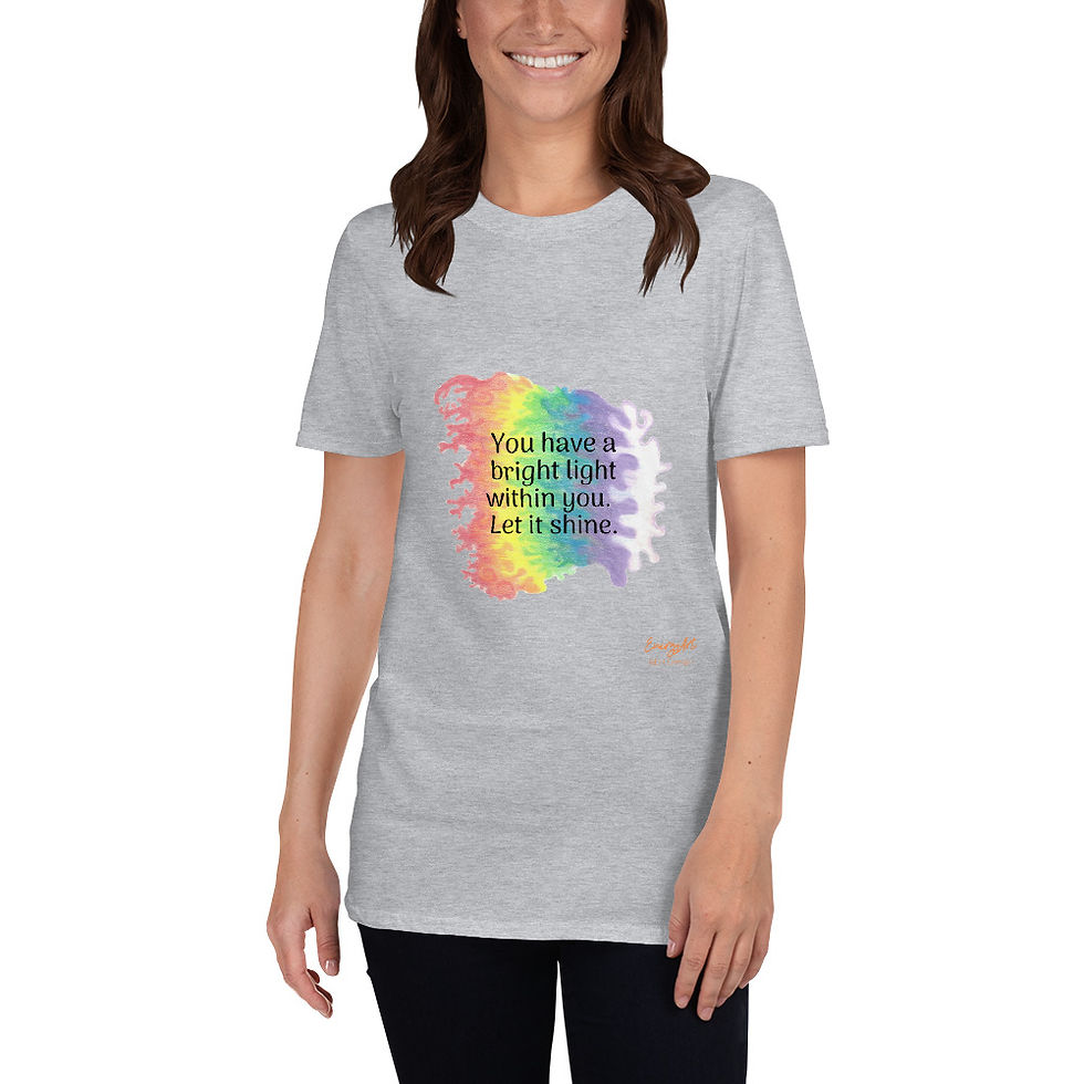 Thumbnail: You Have A Bright Light Short-Sleeve Unisex T-Shirt
