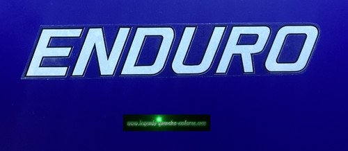 1976 Yamaha Enduro DT175C Oil Tank Decal Sticker Emblem 7 Part # 498-21787-01-00 | Yamaha Enduro 