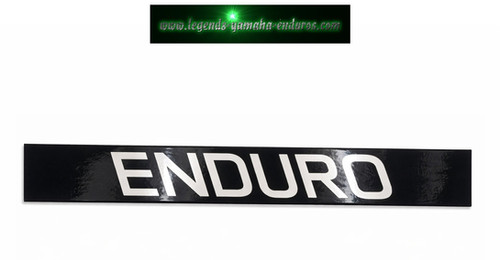 1976 Yamaha Enduro 400C Exhaust Pipe Decal Sticker 498-14729-01 498-14729-01-00 | Yamaha Enduro 