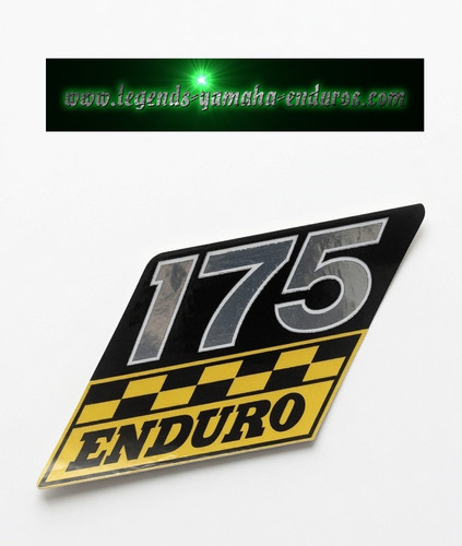 1969-70 Yamaha Enduro CT1/CT1B 175 Oil Tank Sticker Emblem Decal 251-21787-00-00 | Yamaha Enduro