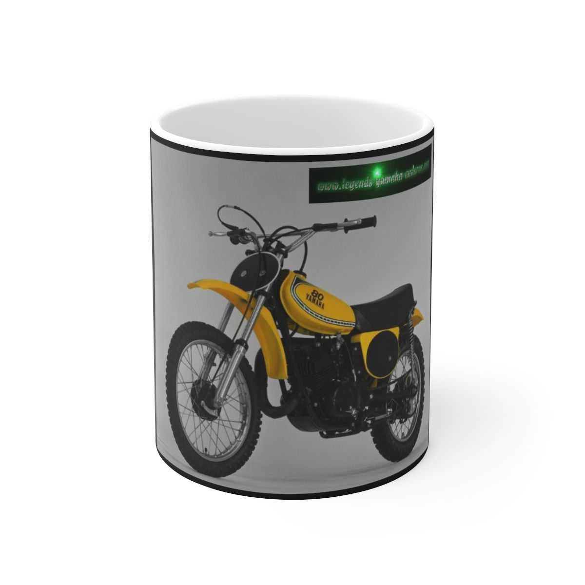 1975 Yamaha YZ80B Ceramic Mug 11oz