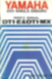 1971 Yamaha DT1-E Rider's Manual