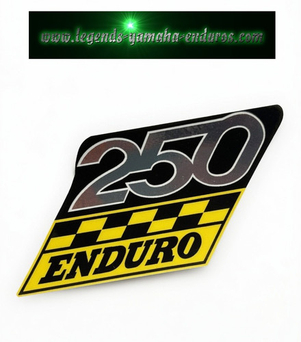 1968-70 Yamaha Enduro DT1/B/S/C 250 Oil Tank Sticker Emblem Decal 214-21787-00 | Yamaha Enduro