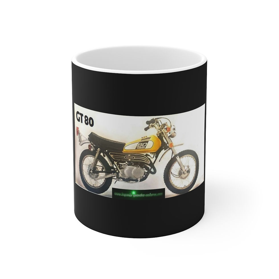 1976 Yamaha GT80C Ceramic Mug 11oz