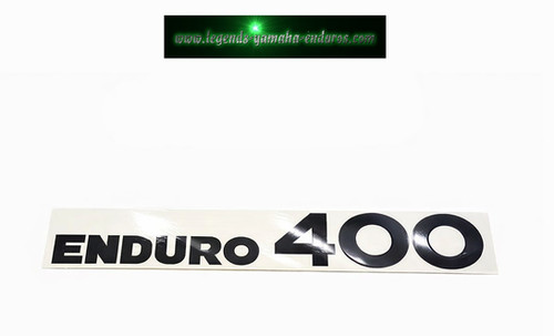 1975 Yamaha Enduro DT400B Oil Tank Sticker Emblem Graphic Decal 500-21787-00-00 | Yamaha Enduro 