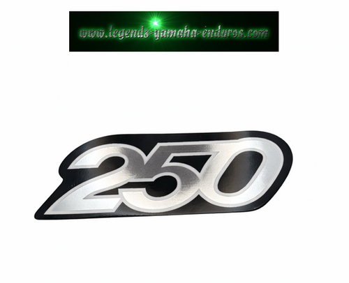 1971 Yamaha Enduro DT1E 250 Oil Tank Decal Emblem 7 Sticker 291-21787-00-00 | Yamaha Enduro 