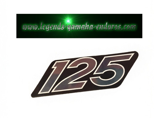 1971 Yamaha Enduro AT1C 125 Sticker Emblem Decal 261-21787-01-00 | Yamaha Enduro