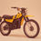 Thumbnail: 1978 Yamaha DT125E Side Cover Decal Sticker Graphic 2A6-21786-00