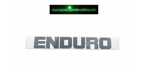 1979 81 82 83 DT100F/H/J/K Exhaust Shield Emblem Decal Sticker 2F5-14729-01-00 | Yamaha Enduro 