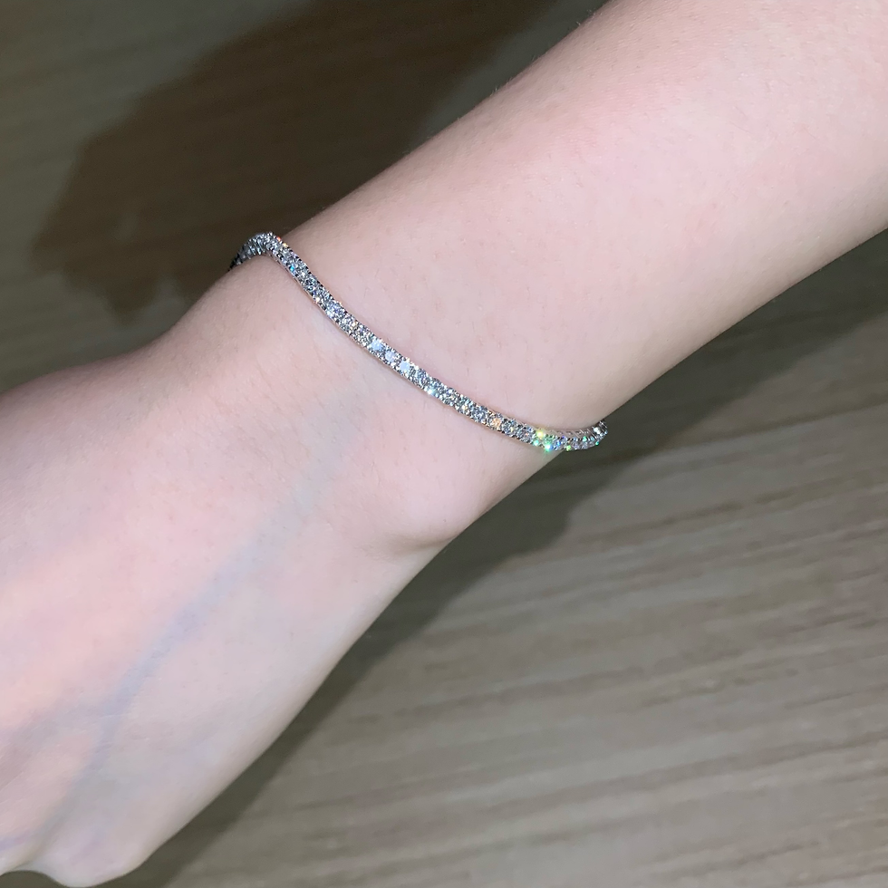 Thumbnail: Love Band  diamond bracelet，weight 3.50