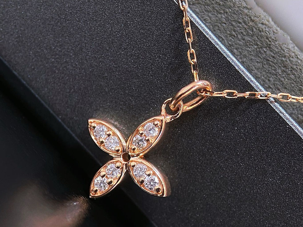 縮圖：Four Leaf Clover 鑽石項鏈