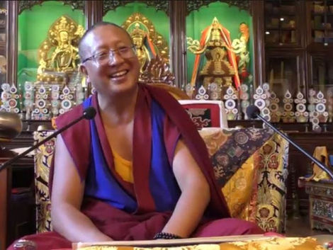 Aujourd'hui, Khenpo Gelek Jinpa a conclu le deuxième chapitre de Gyalwa Chagtri.