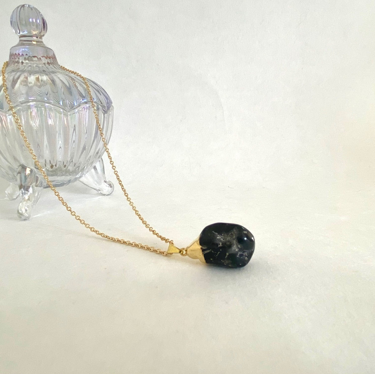 Onyx Pendant Necklace