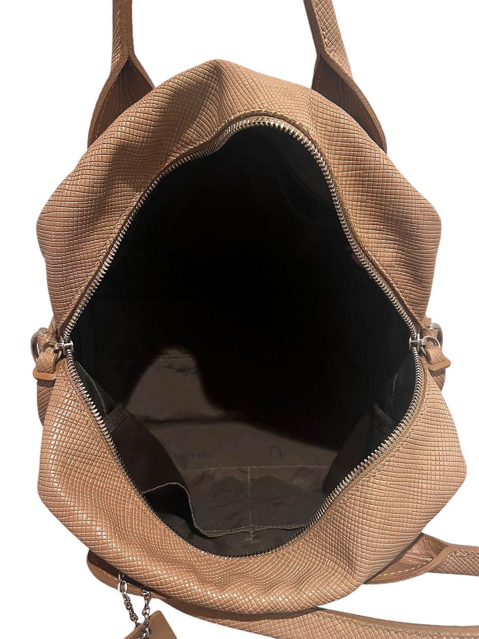 Thumbnail: Longchamp Textured Leather Bag