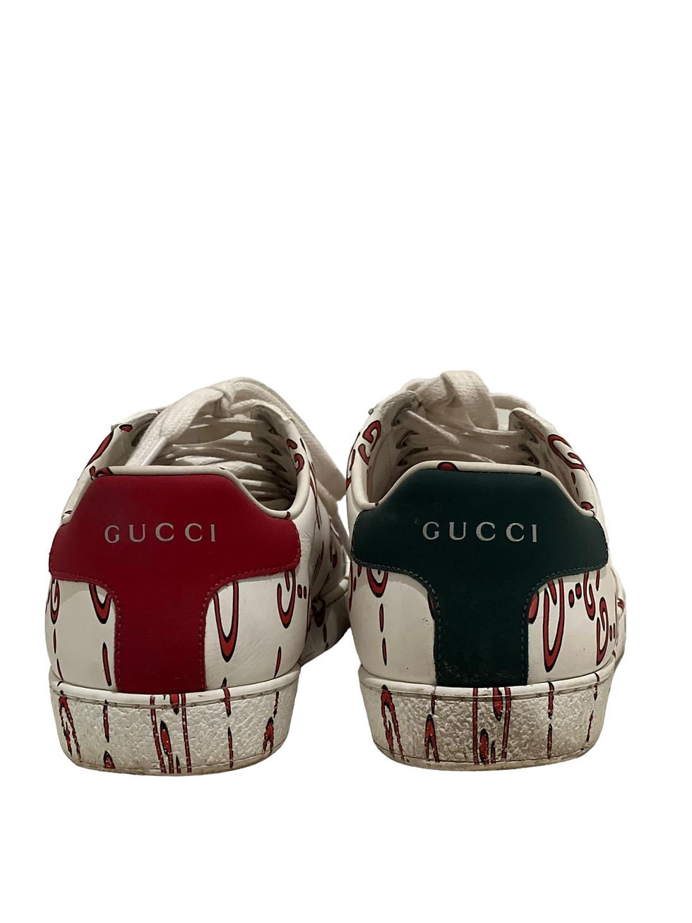 Thumbnail: Gucci Tricolor Ghost GG Ace Trainers