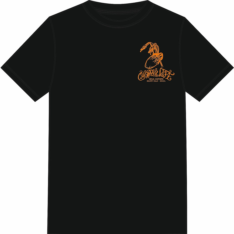 Miniatura: T-Shirt Deka Customs Chopper Life