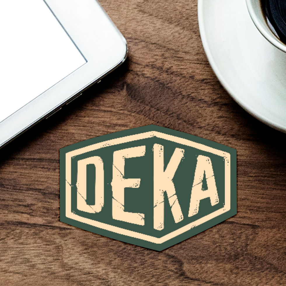 Miniatura: Stickers Deka Custom Machine