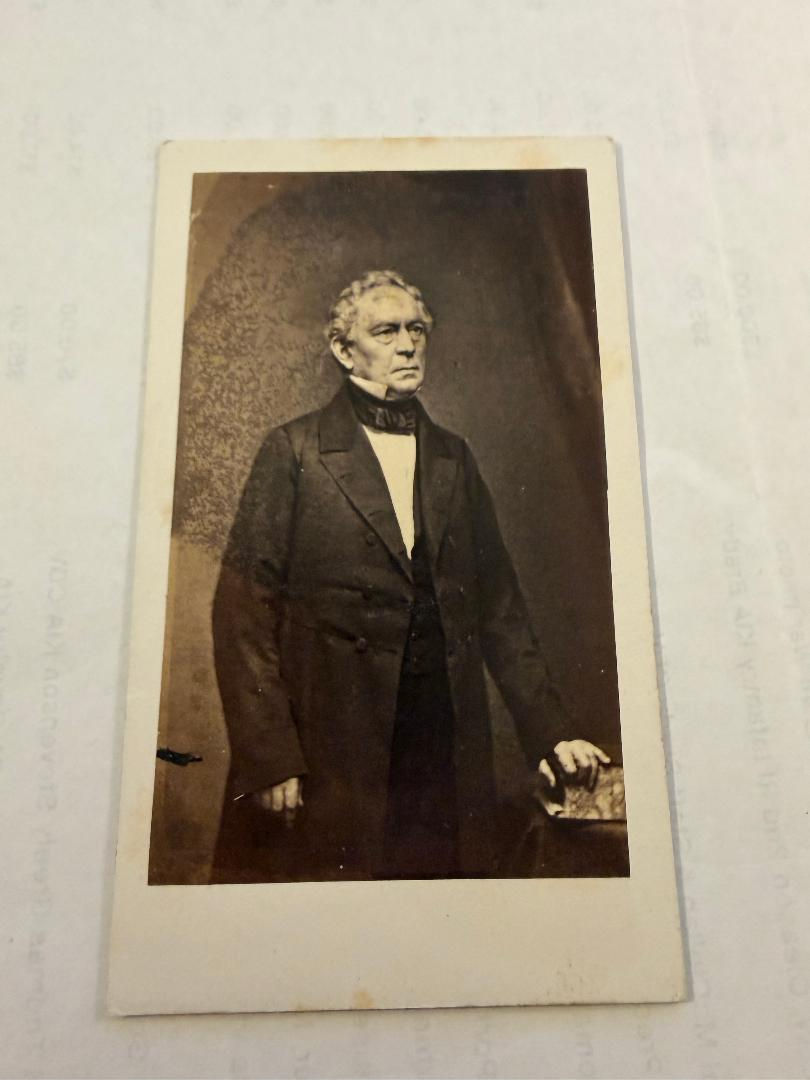 CDV Edward Everett Gettysburg Address