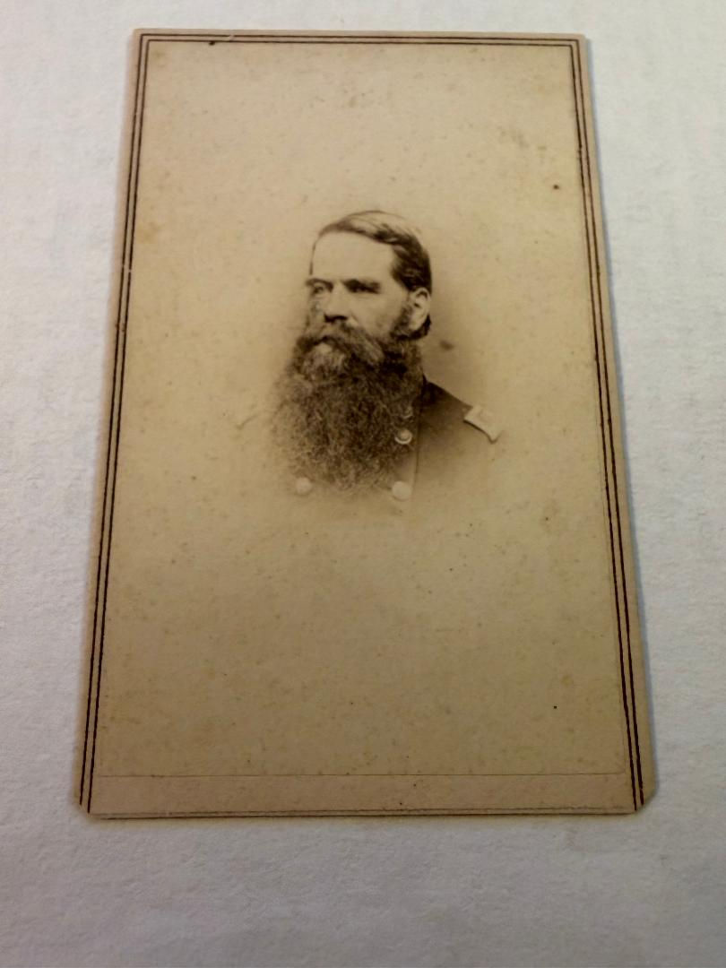 Scarce CDV Union General Nathaniel McLean