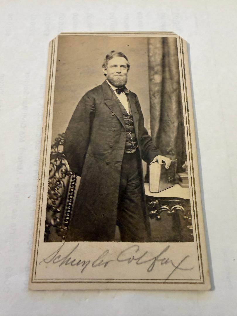 Lincoln Cabinet Member Schuyler Colfax