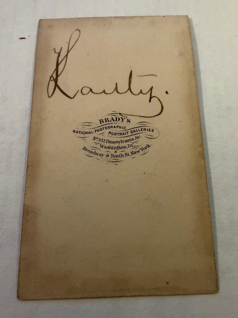 Thumbnail: CDV General August Kautz,  Signed?