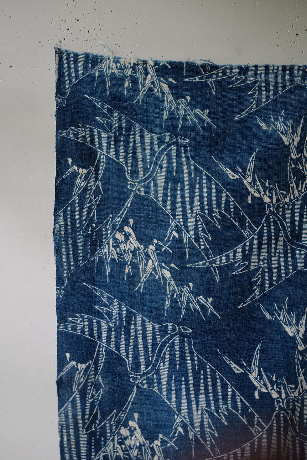 Thumbnail: Japanese vintage cotton Katazome fragment