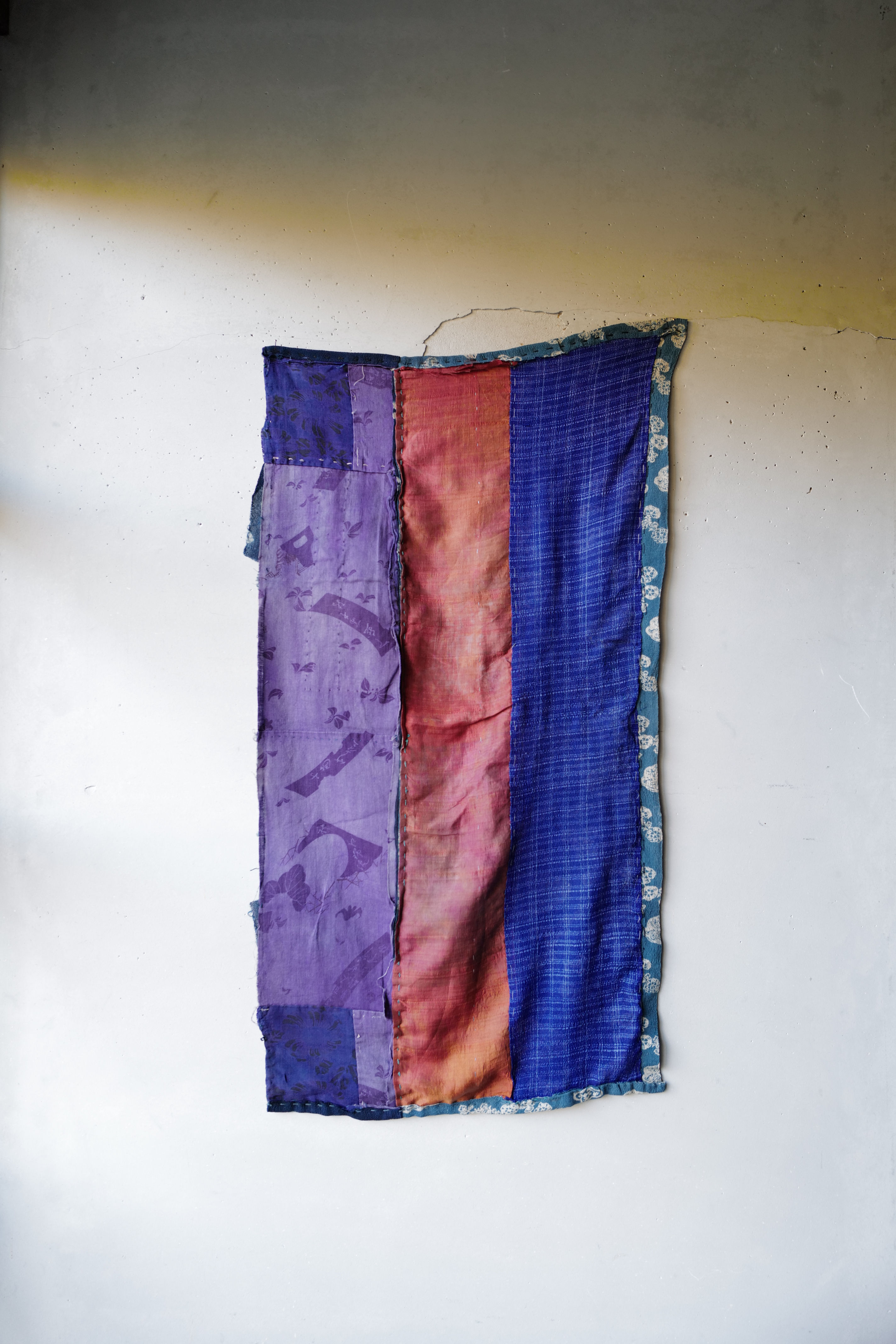 Japanese vintage silk fragment