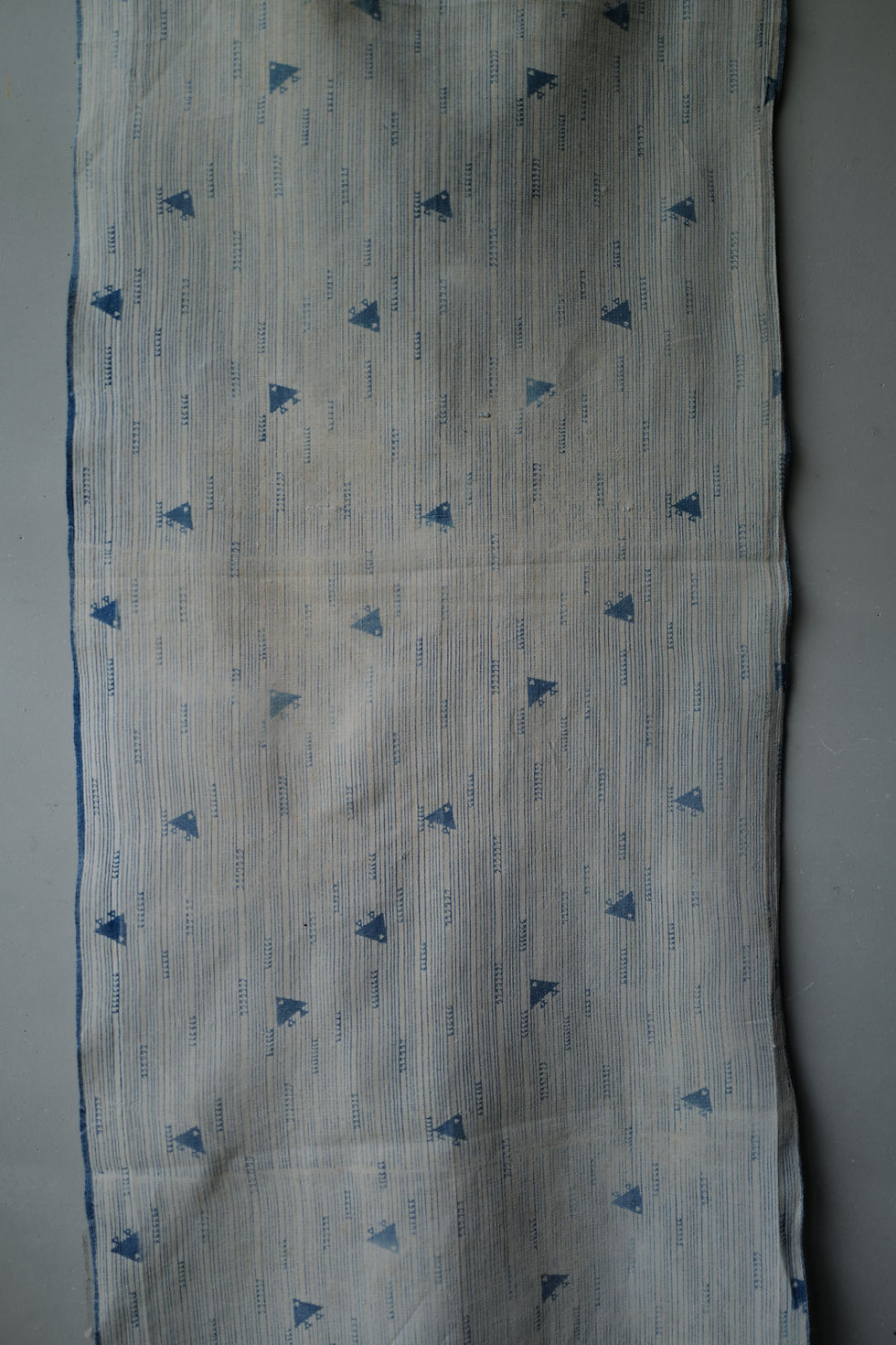 Thumbnail: Japanese vintage cotton Katazome fragment