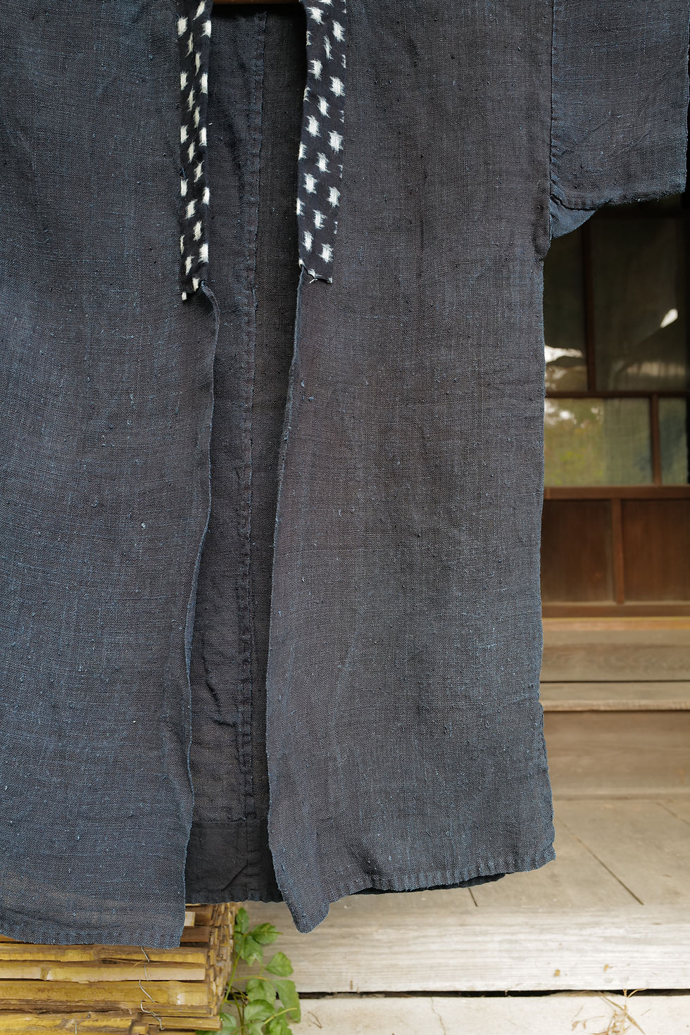 Thumbnail: Vintage Indigo Ramie Noragi Jacket