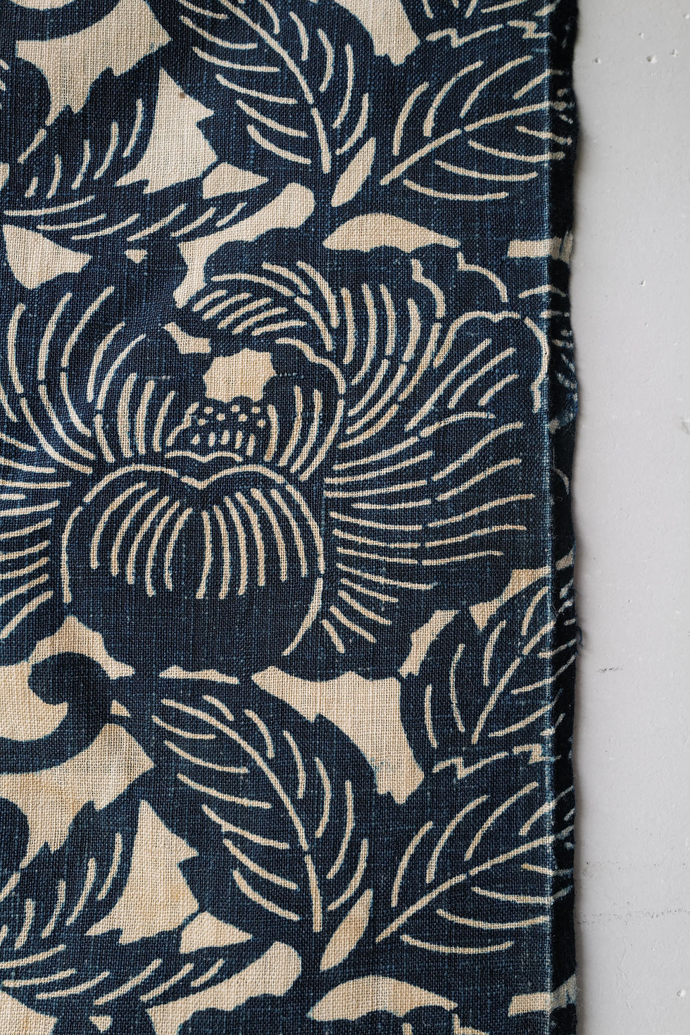 Thumbnail: Japanese vintage cotton Katazome fragment