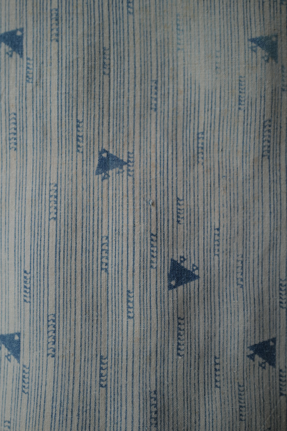 Thumbnail: Japanese vintage cotton Katazome fragment