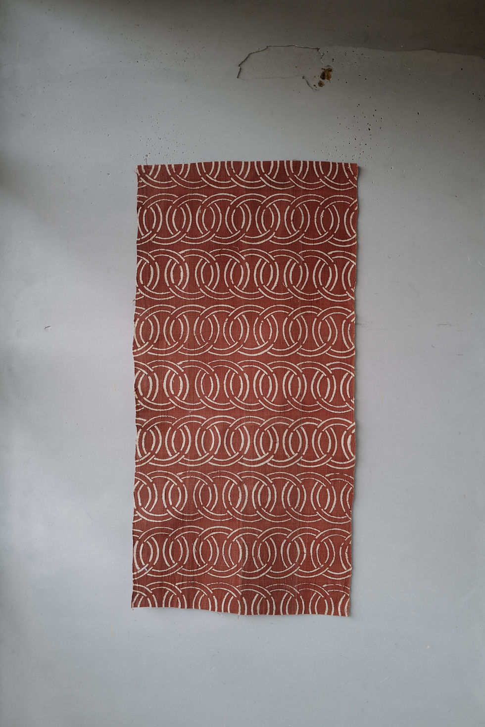 Vintage Japanese Katazome fragment