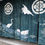 Thumbnail: Japanese vintage indigo-dyed cotton Noren shop curtains