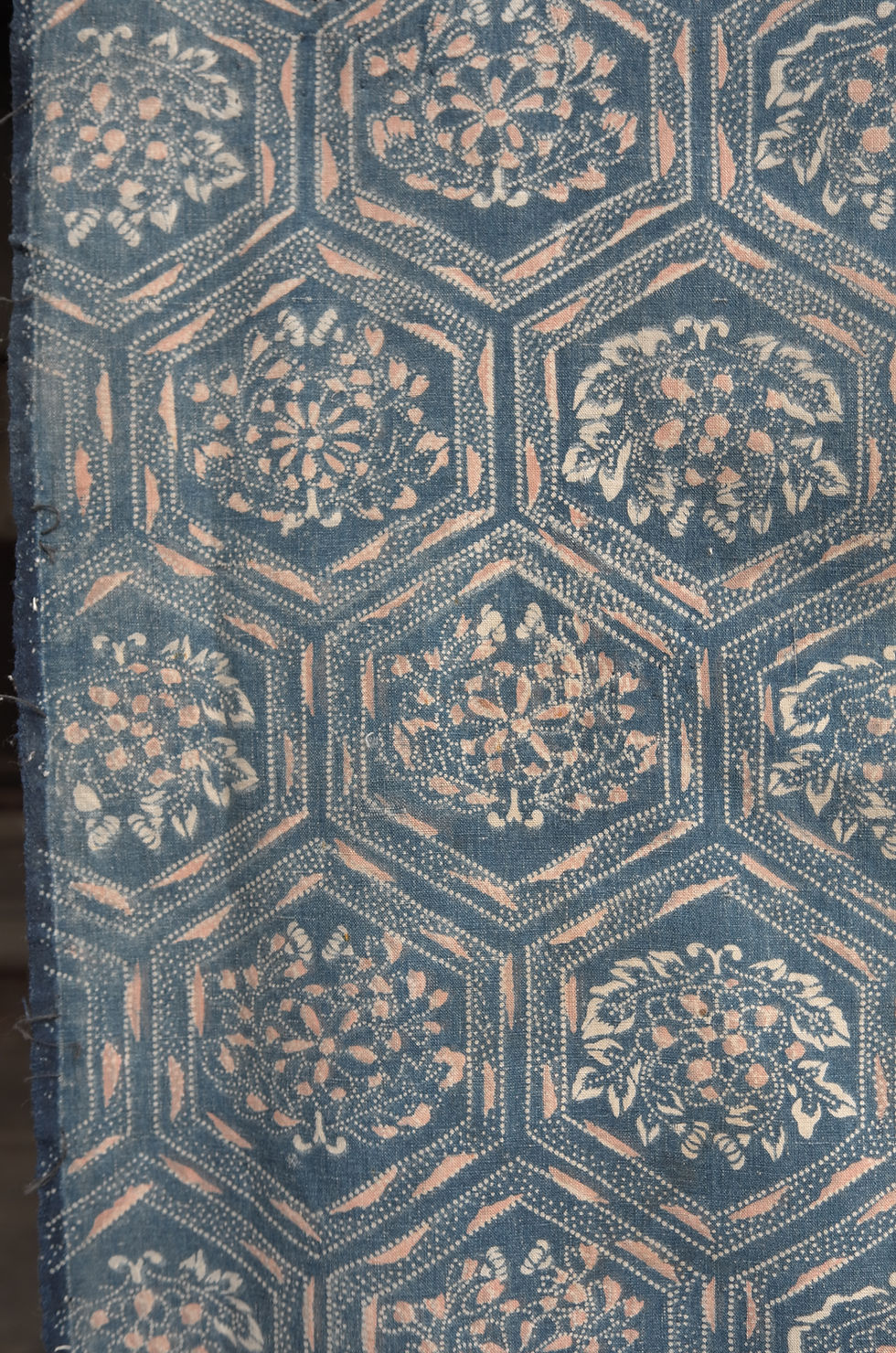 Thumbnail: Japanese vintage cotton Katazome fragment