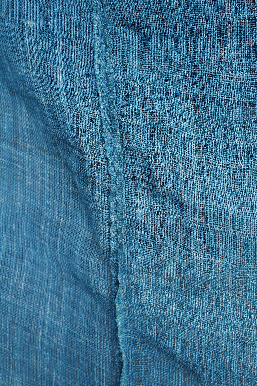 Thumbnail: Vintage Japanese ramie mosquito net fragment