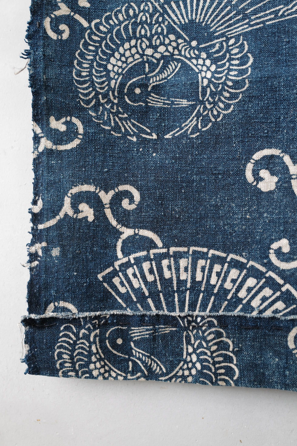 Thumbnail: Japanese vintage cotton Katazome fragment