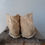 Thumbnail: Vintage Japanese Boro  cotton Tabi shoes