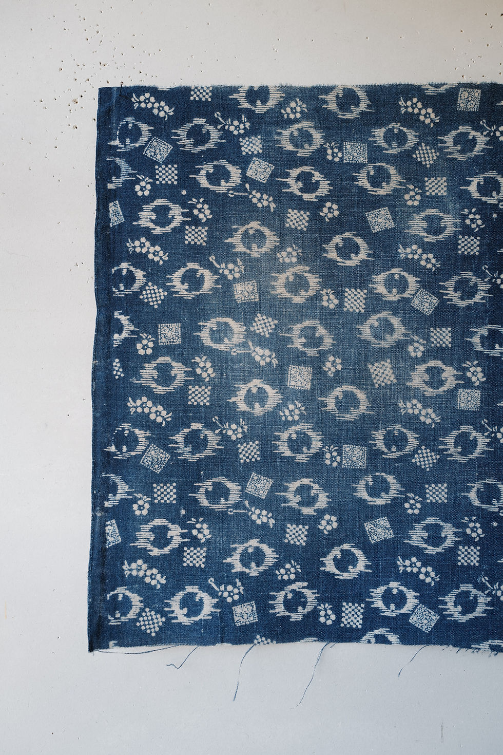 Thumbnail: Japanese vintage cotton Katazome fragment