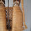 Thumbnail: Vintage Japanese hand-knitted straw back pad Bandori