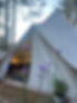 bell tent, yoga
