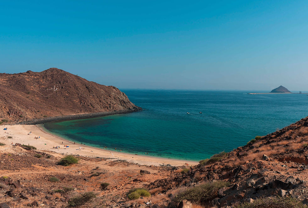 Heart Beach, Khorfakkan, UAE