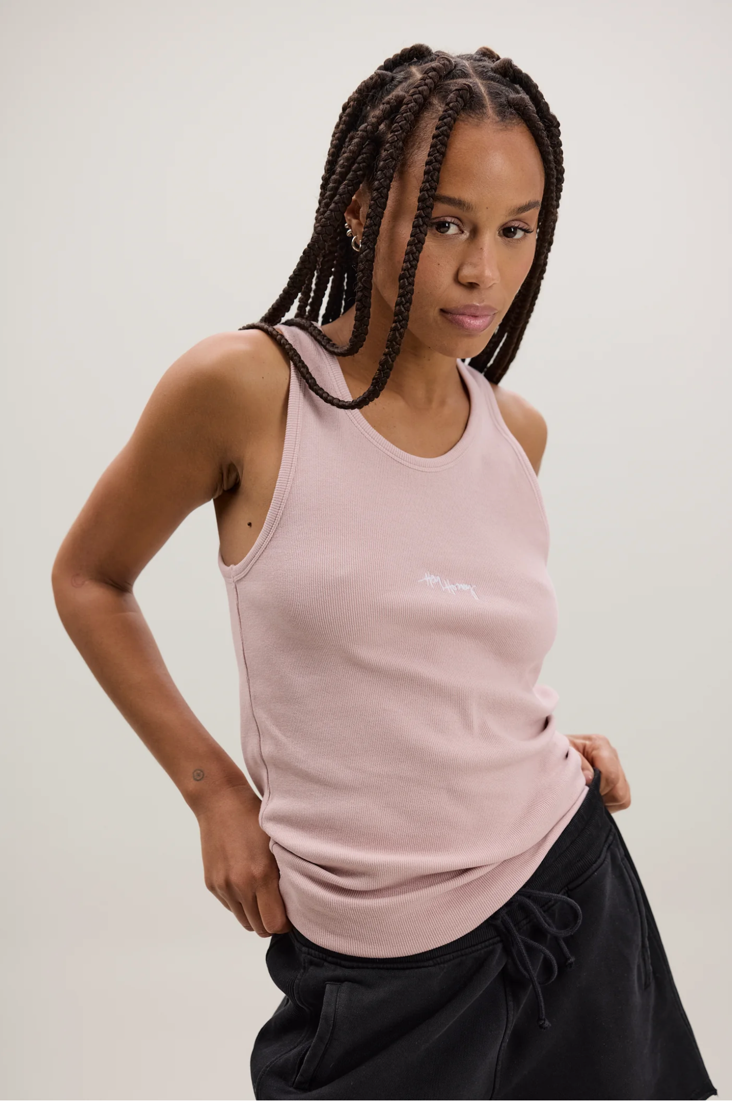Yoga rip tank top