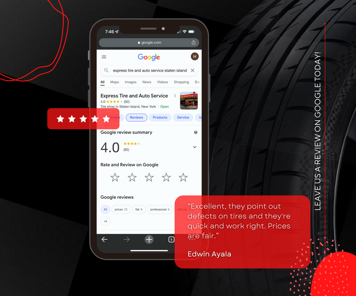 Tire Repair Express Tires And Auto Service New York