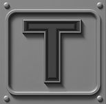 The letter T that looks like a vault, ma